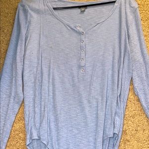 Aerie Soft Blue Bodysuit